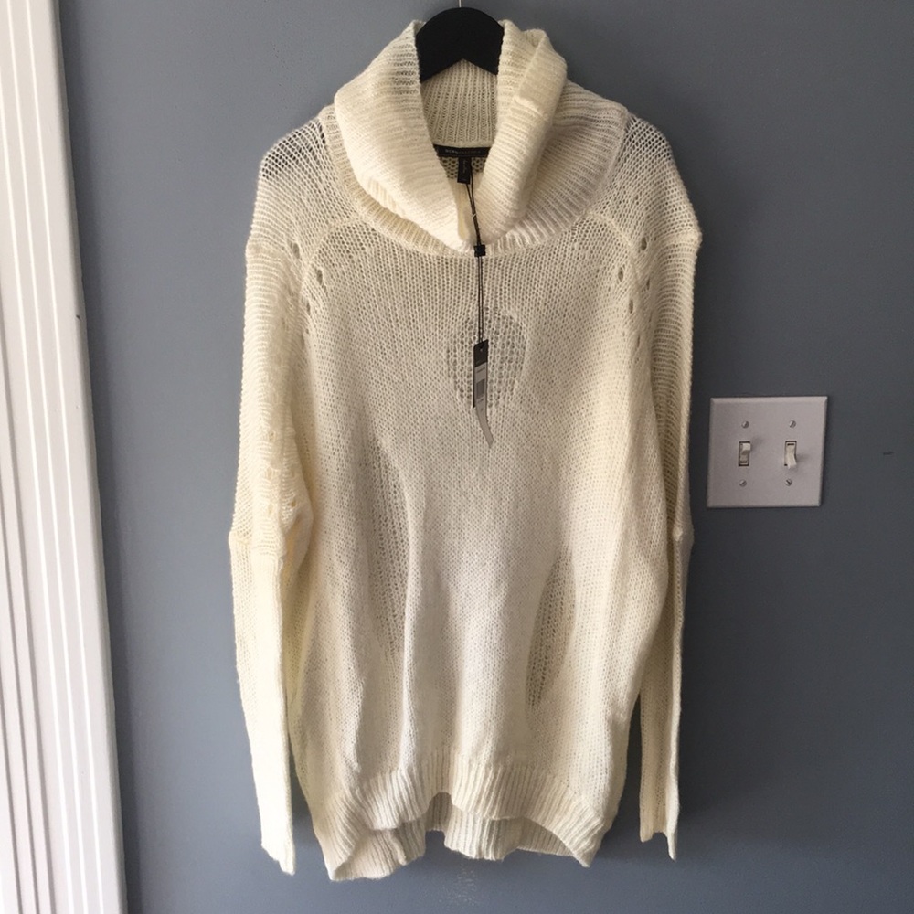 BCBG Cream Sweater